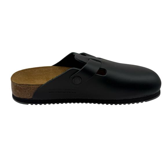 Birkenstock Woman’s Black Boston Super Grip Clogs- Size 36 W5 - Picture 5 of 8